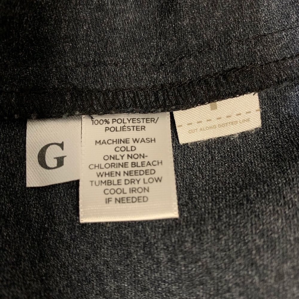 LOFT petite MP black floral abstract dress - Picture 5 of 5